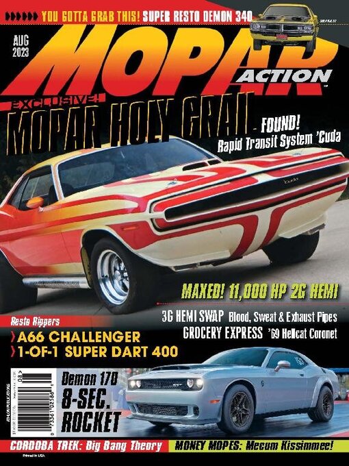 Title details for Mopar Action by The Arena Platform, Inc. - Available